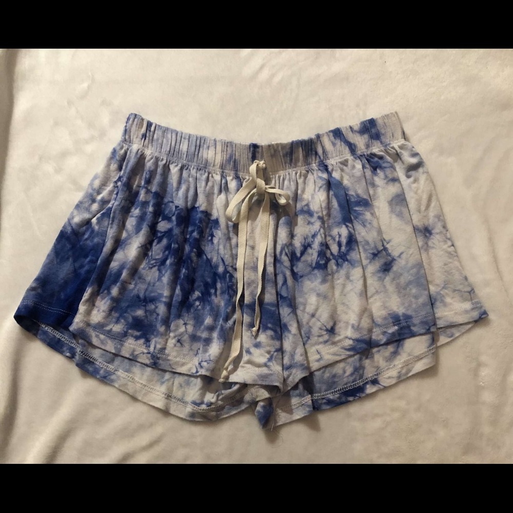 Tie dye shorts